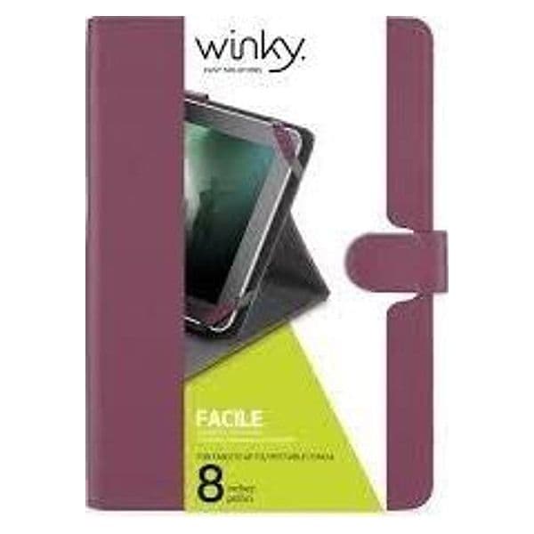 custodia universale per tablet sino a 8 rosa
