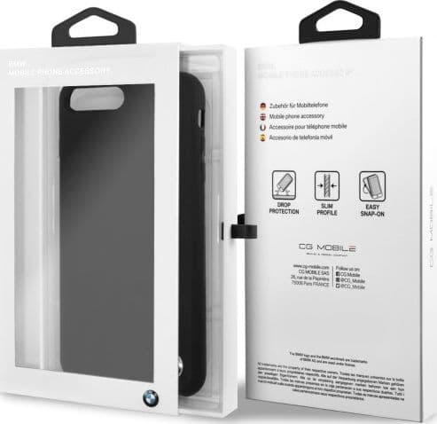 cover bmw iphone 6 / 6s / 7 / 8 plus nera - 5