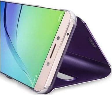 custodia a libro samsung clear view A31 blu - 2