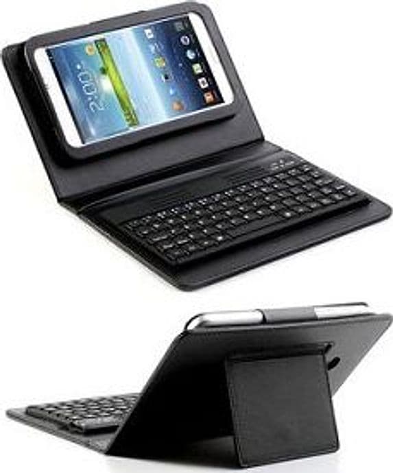 custodia a libro samsung tab 3 7.0 con tastiera bluetooth