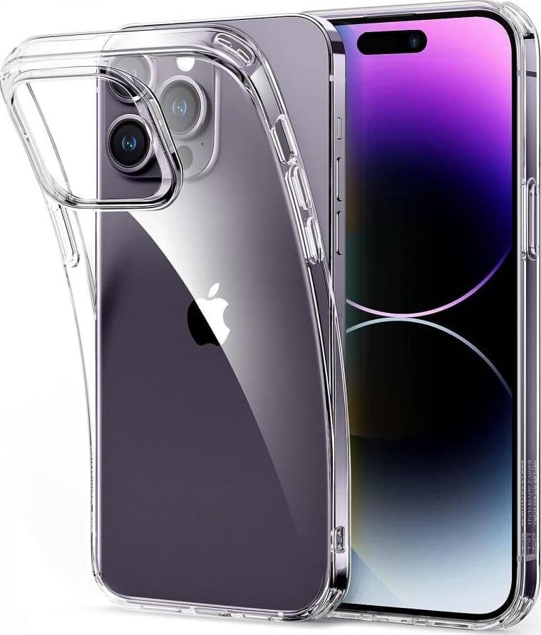 cover  silicone iphone 14 pro trasparente