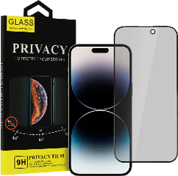 vetro temperato iphone 15 pro privacy - 4