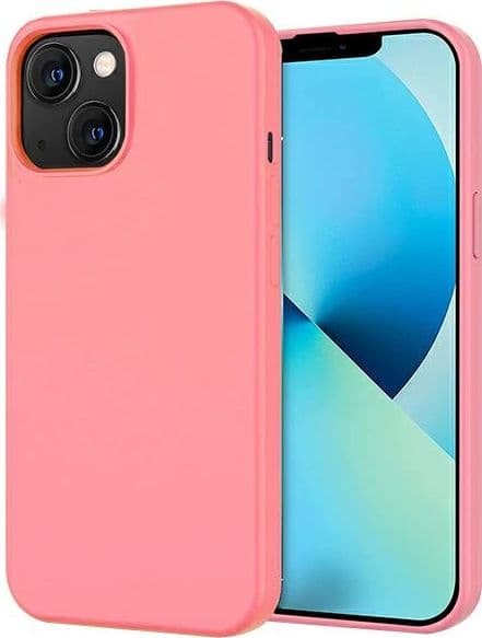cover  silicone iphone 14  pro max light pink