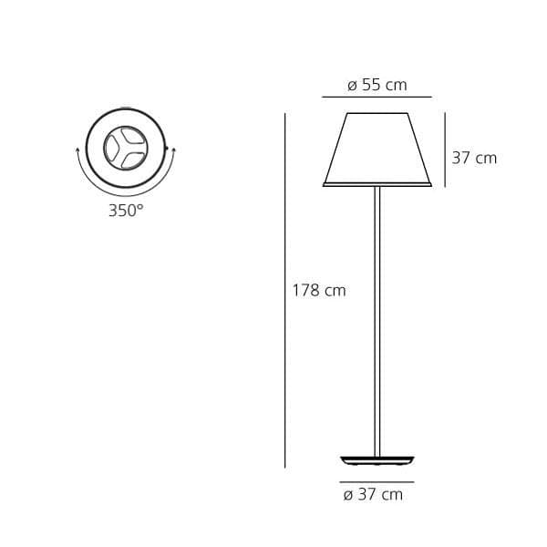 Artemide Choose Mega Lampada da Terra H.178 - 5