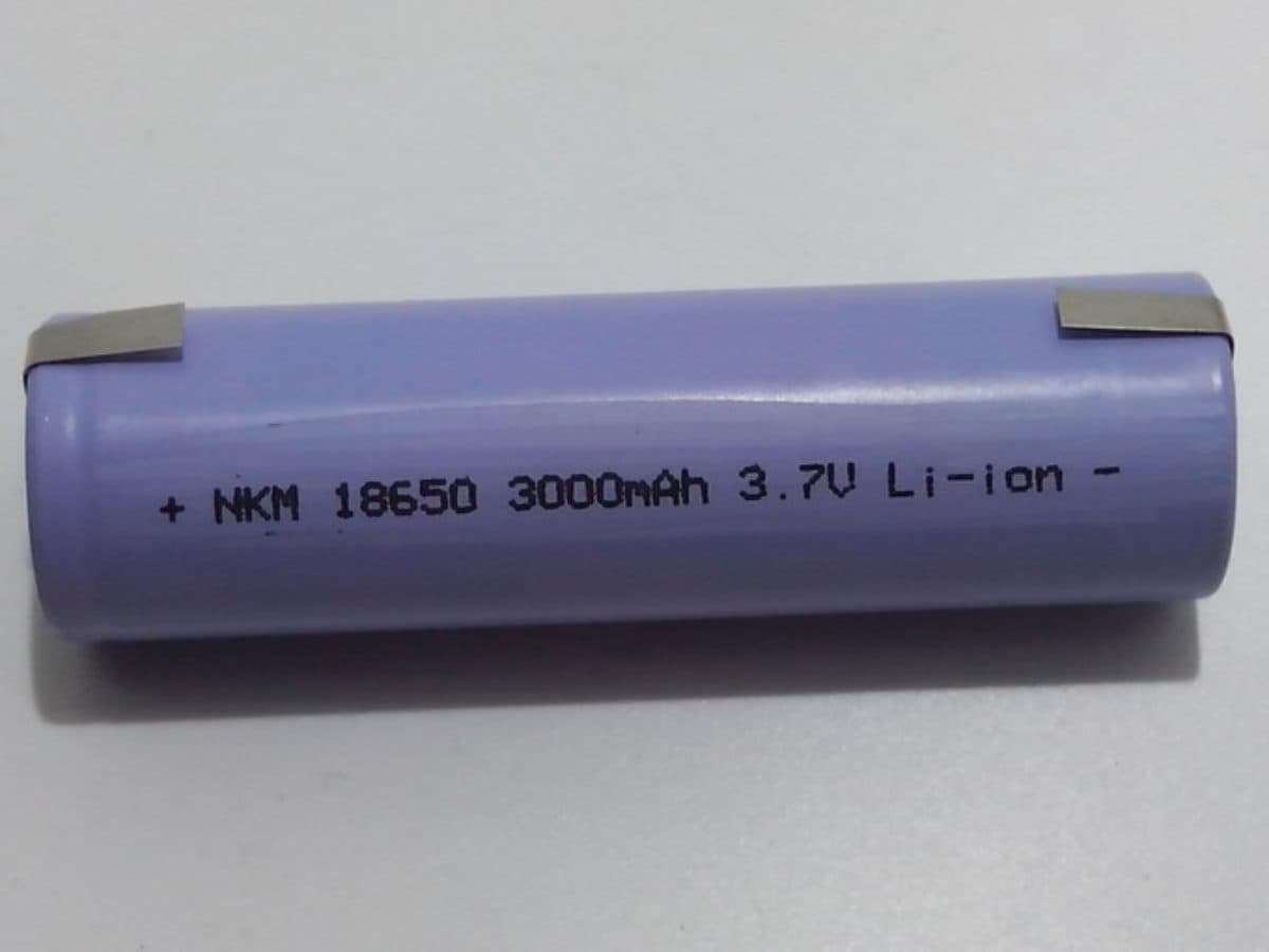 Batteria Litio 18650 Nakamichi 3000mah Alta Qualità Lamelle Saldabili Pacco Batteria Ricambio – viola