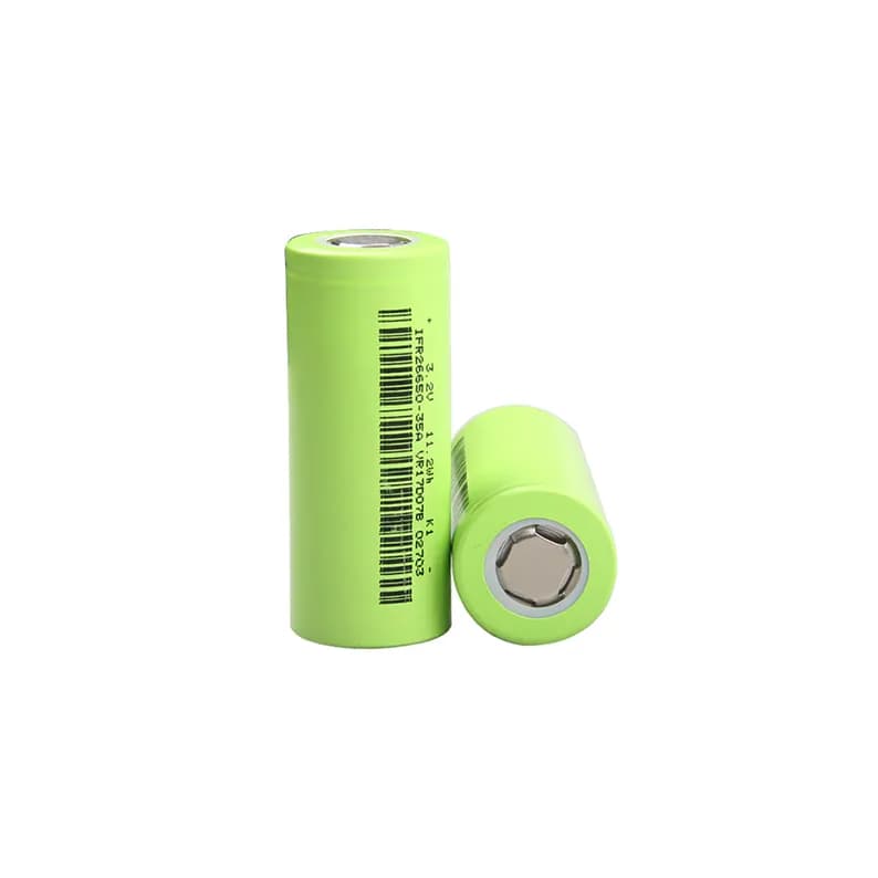 1 Batteria 26650 Ricaricabile 5000mah da 3.7V Testa Piatta Litio Pacco Batteria Ricambio - 2