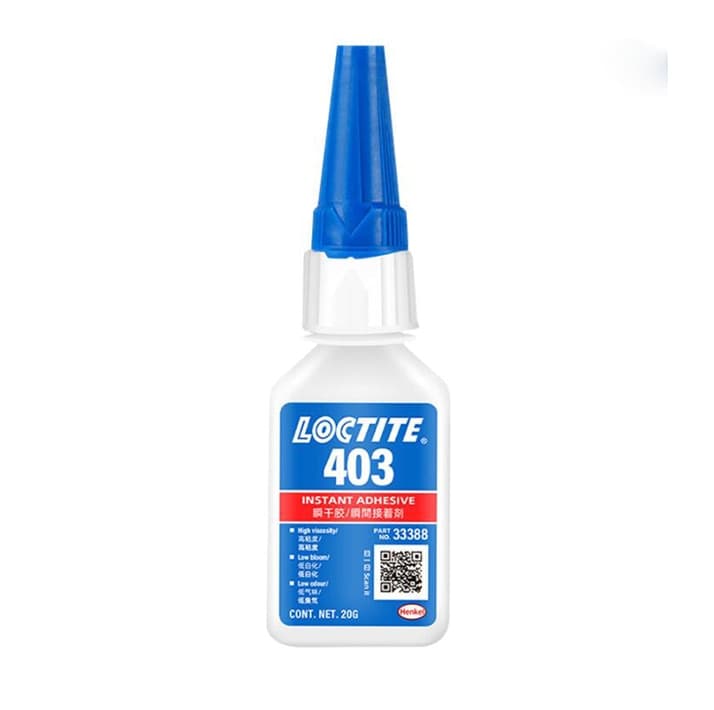 COLLA SUPER ADESIVO LOCTITE 403 adesivo rapido metalli plastica pvc elastomeri 20G - 2