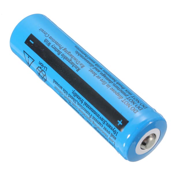 Pila Batteria 18650 3.7V 4200 mAh Litio Ricaricabile TA SVAPO SOFTAIR TRAPANO CIRCUITO TORCIA - 3