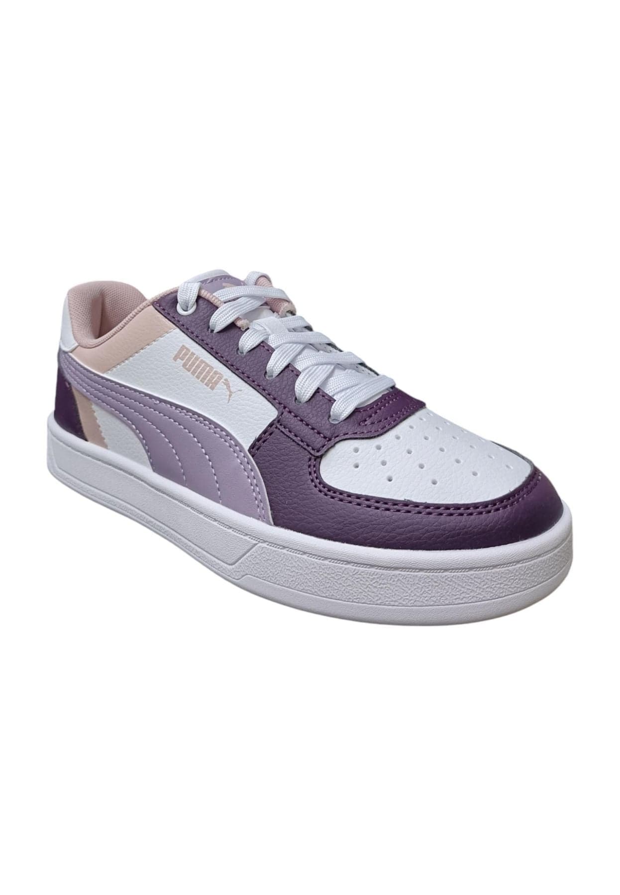 Scarpe sneakers Bambine e ragazze PUMA CAVEN  bianco-nero-viola-rosa 20-35 velcro/36-39 laccio in Ballerine Scarpetteria Gica - Trani, commercioVirtuoso.it