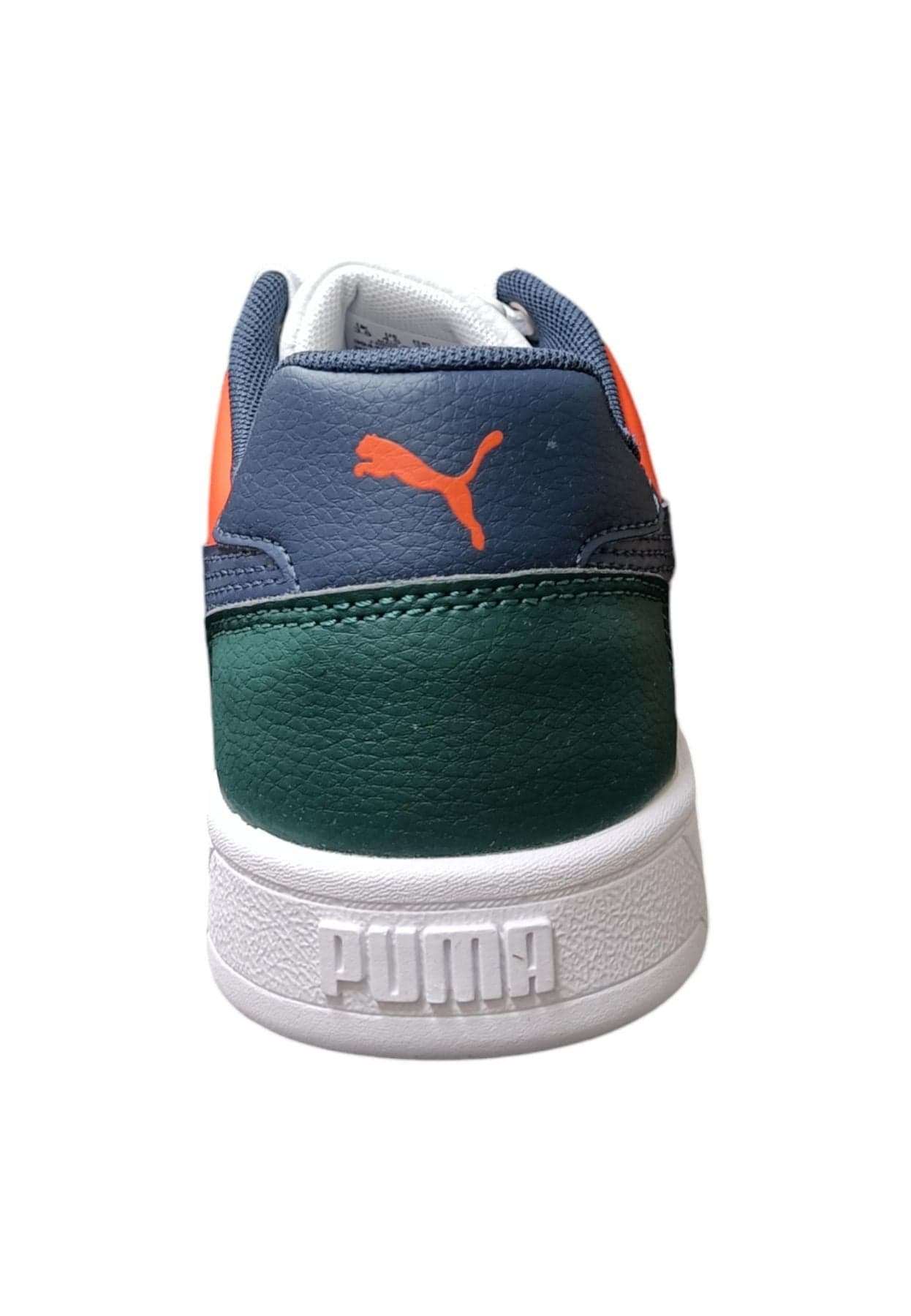 Scarpe sneakers Bambini e ragazzi PUMA CAVEN  bianco-nero-verde-arancione 20-35 velcro/36-39 laccio in Ballerine Scarpetteria Gica - Trani, commercioVirtuoso.it
