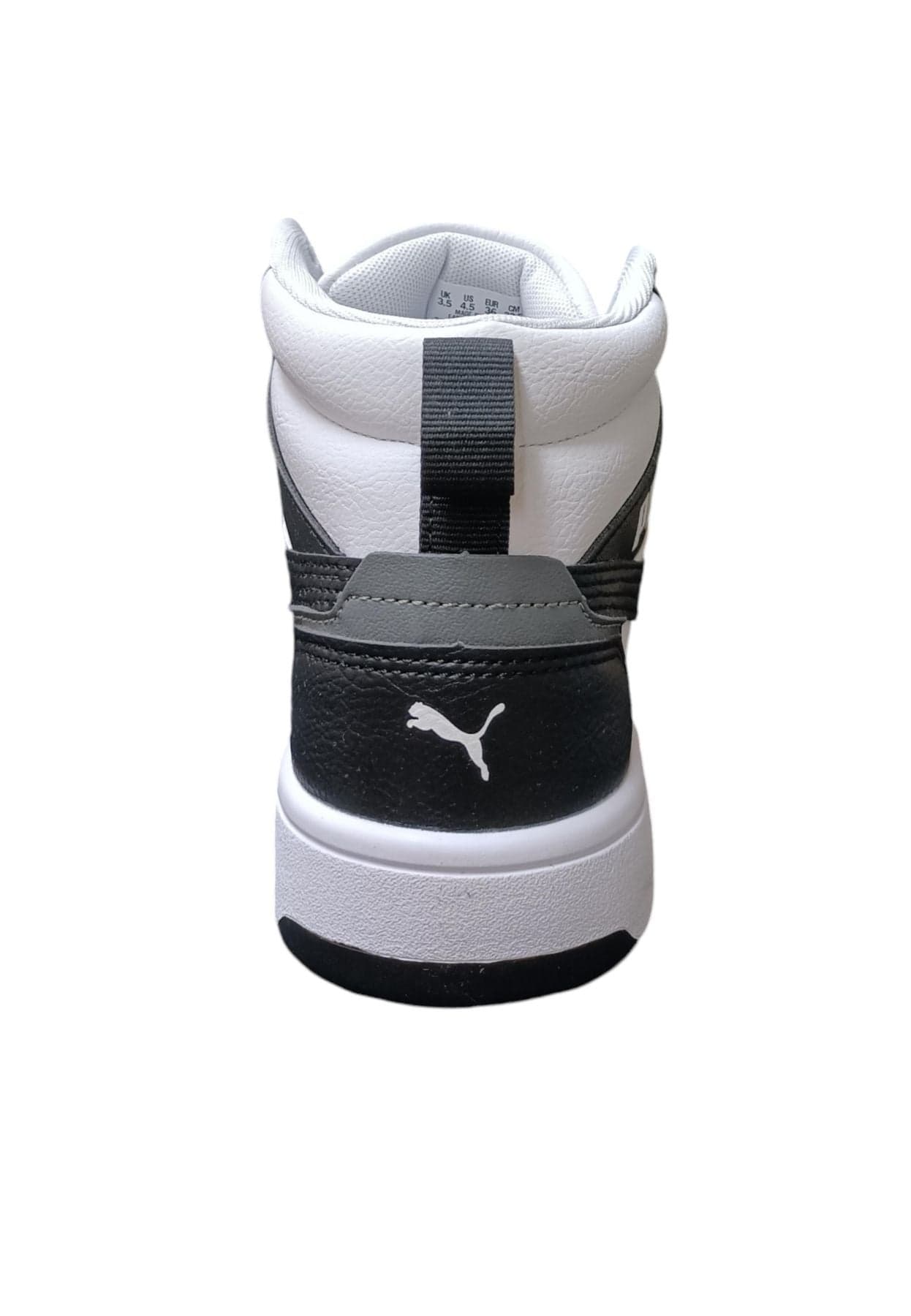 Scarpe sneakers Bambini e ragazzi PUMA REBOUND  bianco-nero 20-35 velcro/36-39 laccio in Ballerine Scarpetteria Gica - Trani, commercioVirtuoso.it