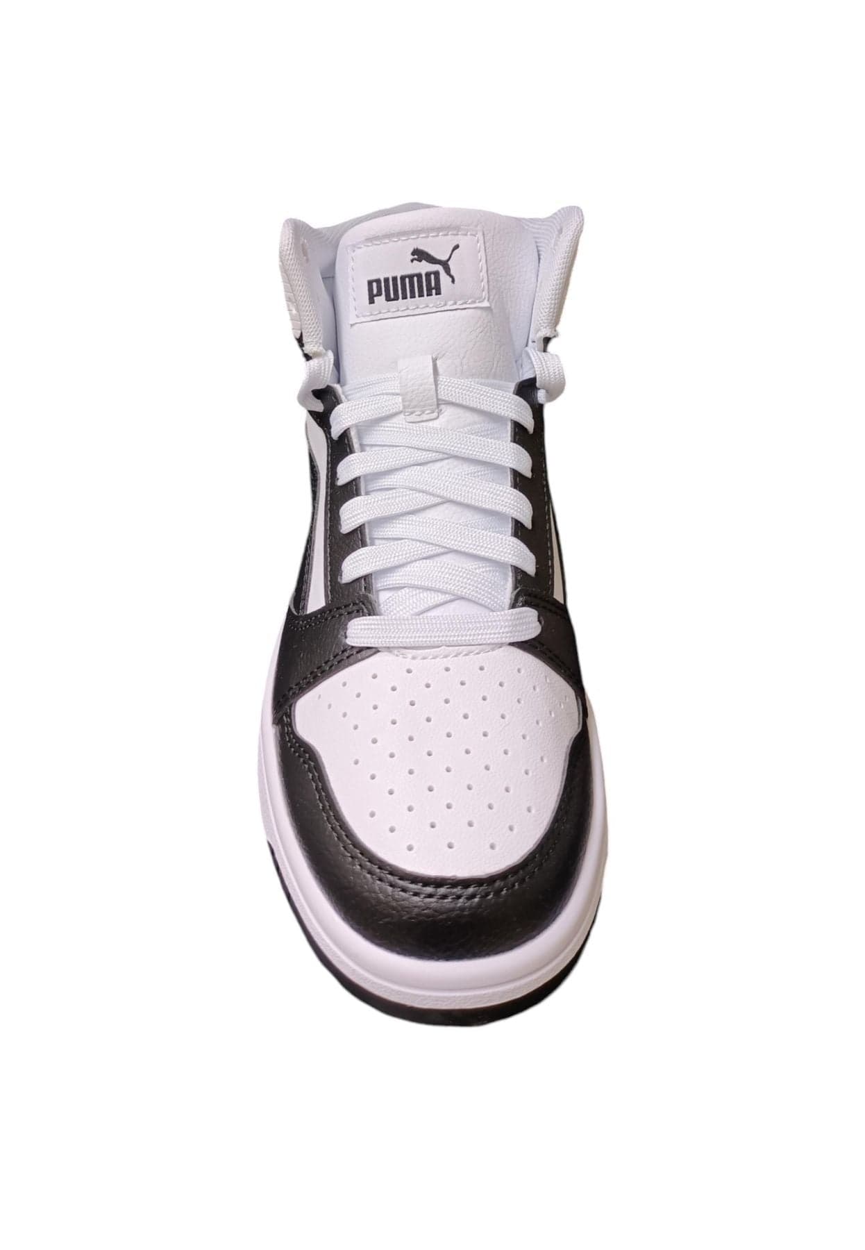 Scarpe sneakers Bambini e ragazzi PUMA REBOUND  bianco-nero 20-35 velcro/36-39 laccio in Ballerine Scarpetteria Gica - Trani, commercioVirtuoso.it