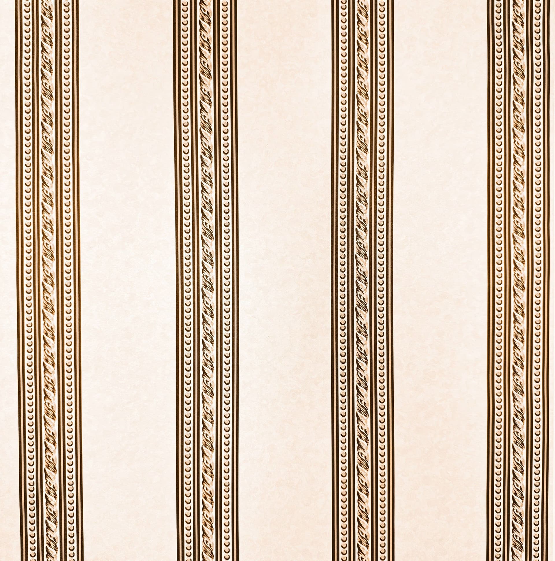 SUPER STOCK €0,56 al mq  - Rotolo da 5,2mq (10x0,52mt) di Carta da Parati vinilica Top Quality lavabile RIGHE BEIGE - Eternal Parquet