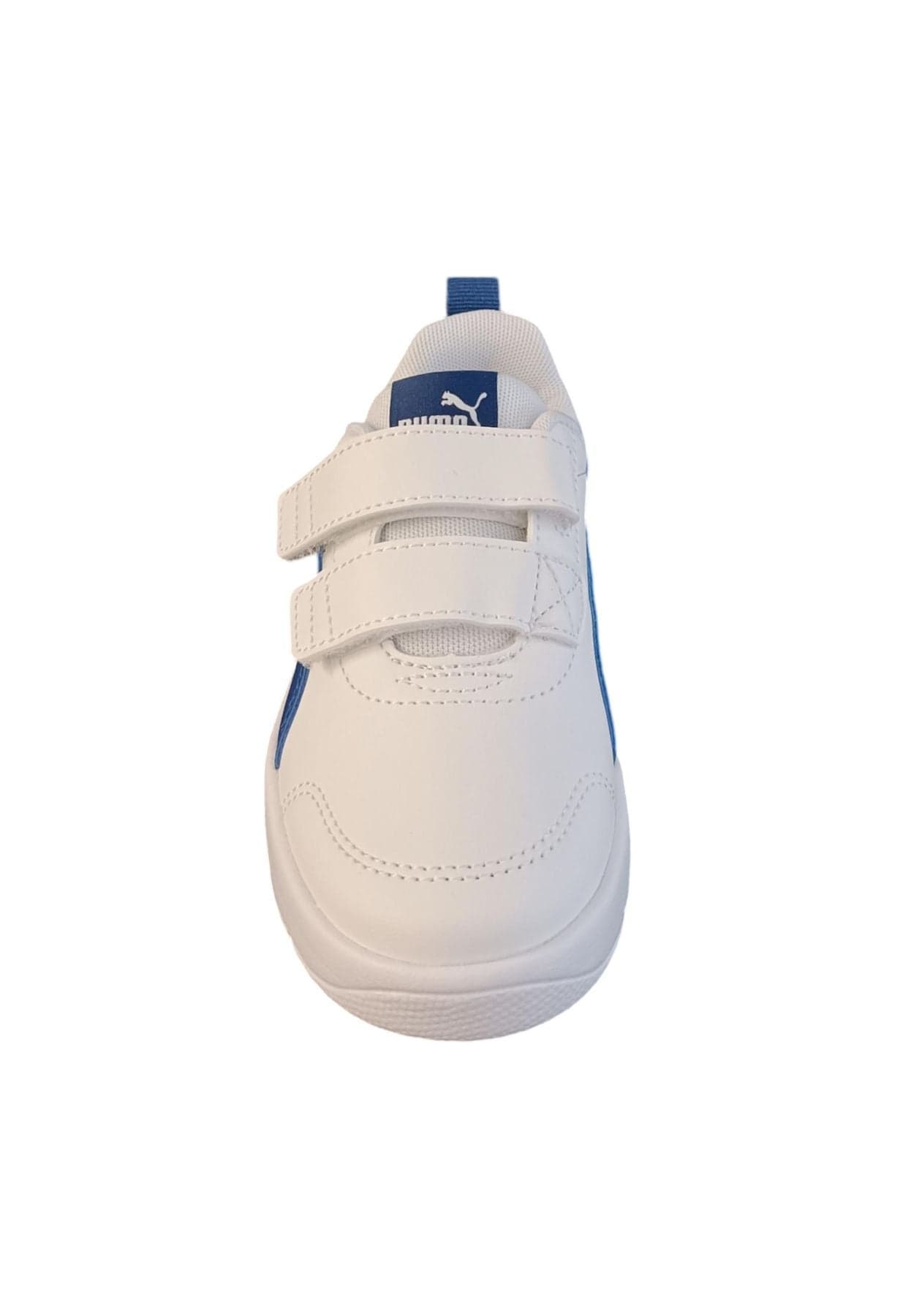 Scarpe sneakers Unisex bambini PUMA COURTFLEX  blue-bianco-rosso velcro in Ballerine Scarpetteria Gica - Trani, commercioVirtuoso.it