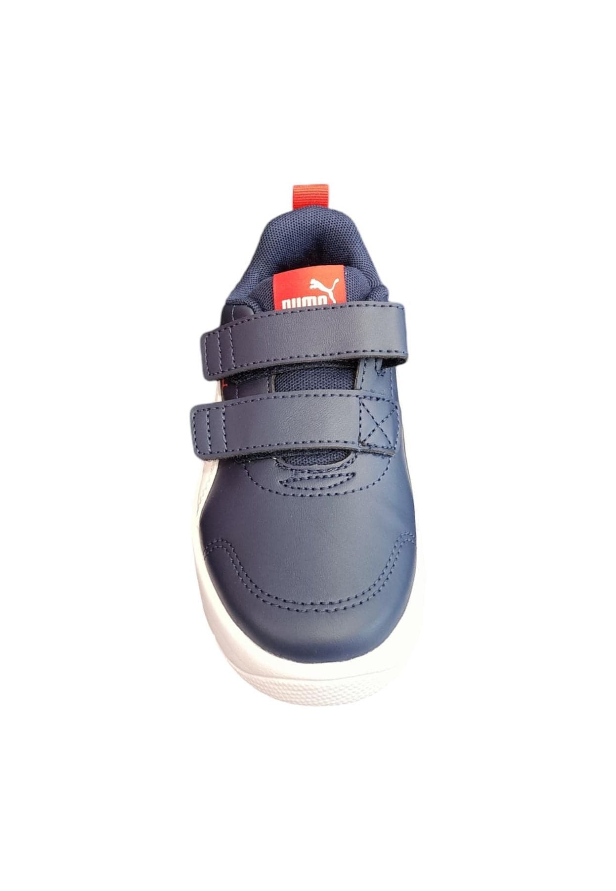 Scarpe sneakers Unisex bambini PUMA COURTFLEX  blue-bianco-rosso velcro in Ballerine Scarpetteria Gica - Trani, commercioVirtuoso.it