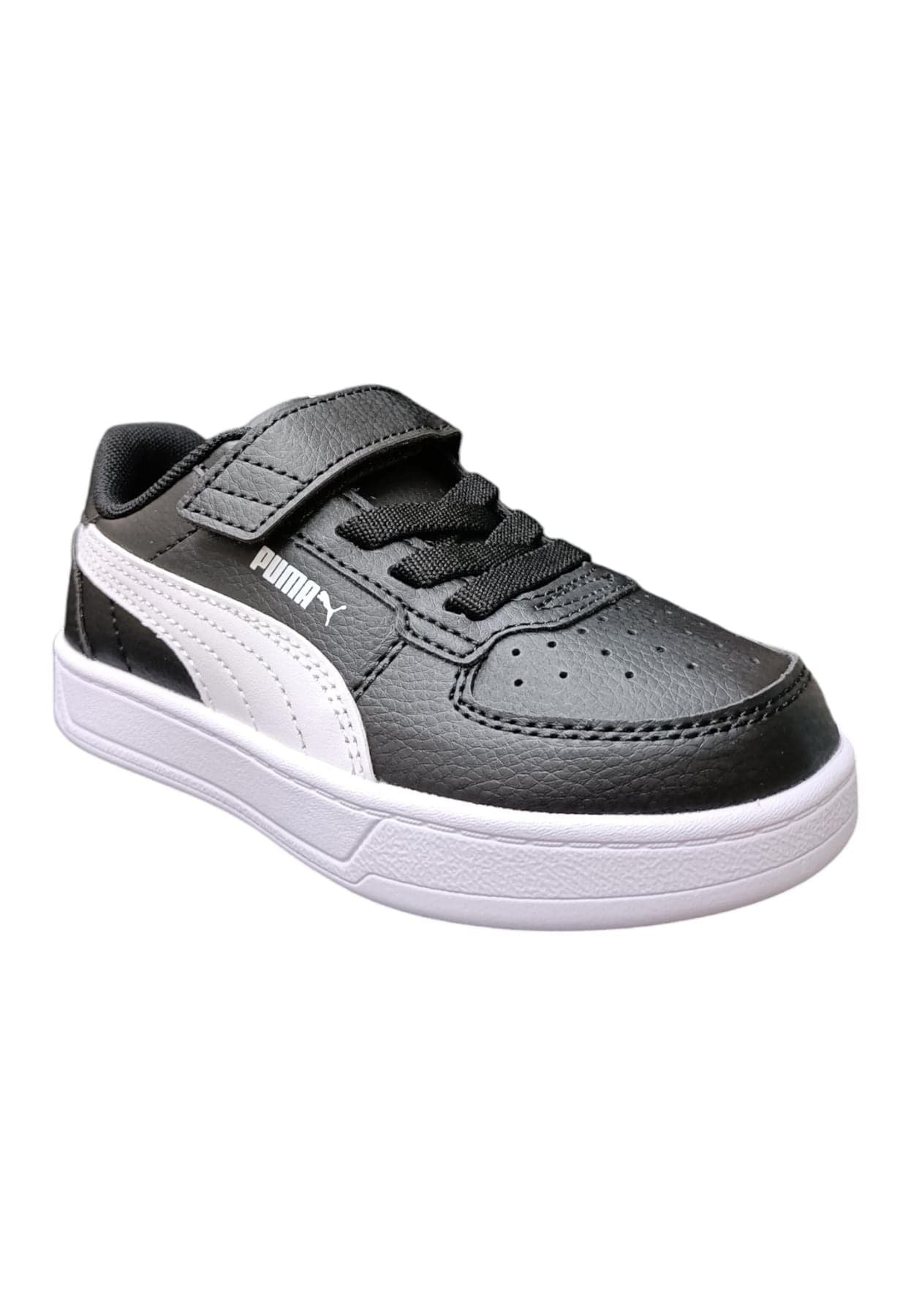 Scarpe sneakers Bambini e ragazzi PUMA CAVEN  nero-bianco 20-35 velcro/ 36-39 laccio in Ballerine Scarpetteria Gica - Trani, commercioVirtuoso.it