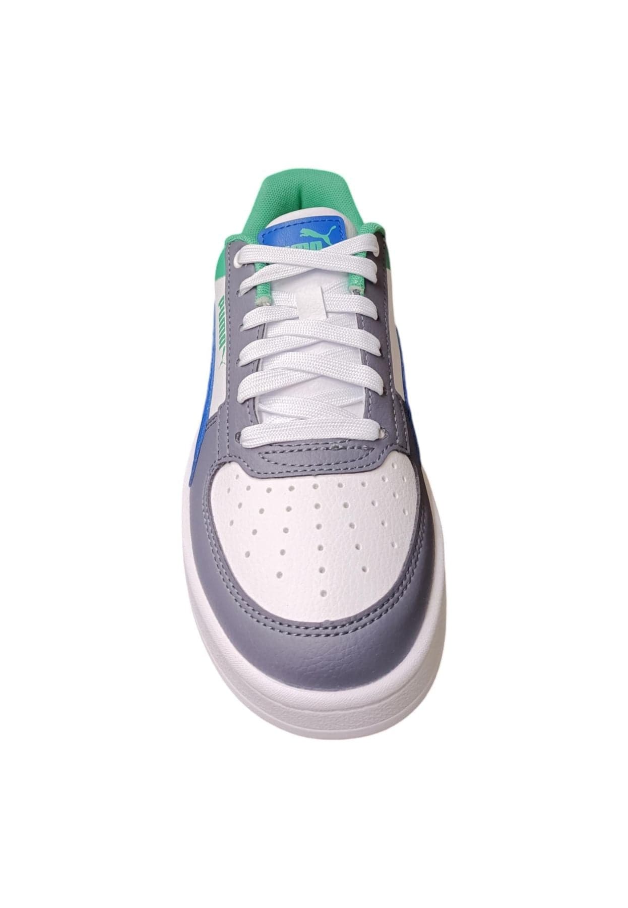 Scarpe sneakers Bambini e ragazzi PUMA CAVEN  bianco-nero-azzurro-verde 25-35 velcro/36-39 laccio in Ballerine Scarpetteria Gica - Trani, commercioVirtuoso.it