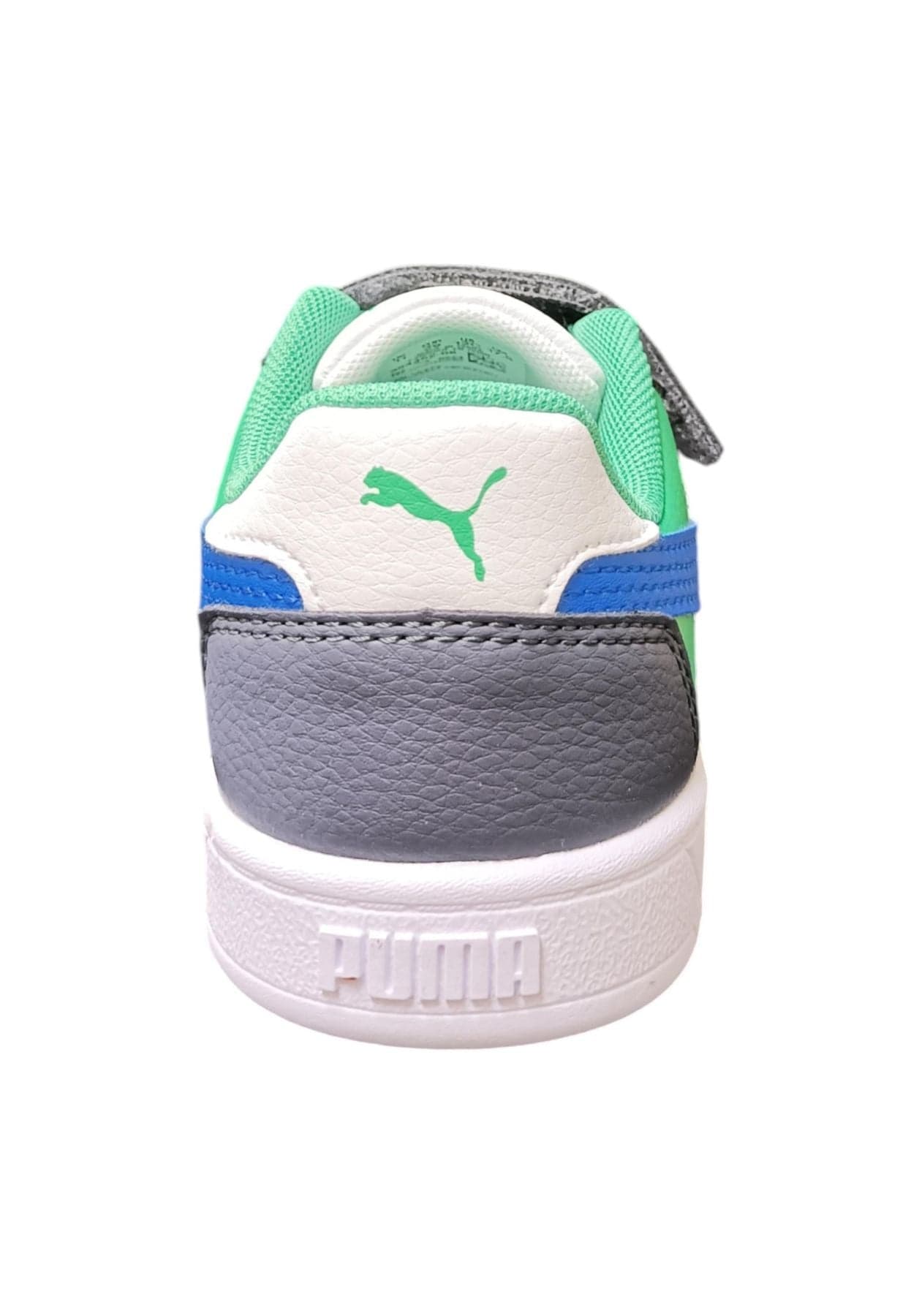 Scarpe sneakers Bambini e ragazzi PUMA CAVEN  bianco-nero-azzurro-verde 25-35 velcro/36-39 laccio in Ballerine Scarpetteria Gica - Trani, commercioVirtuoso.it