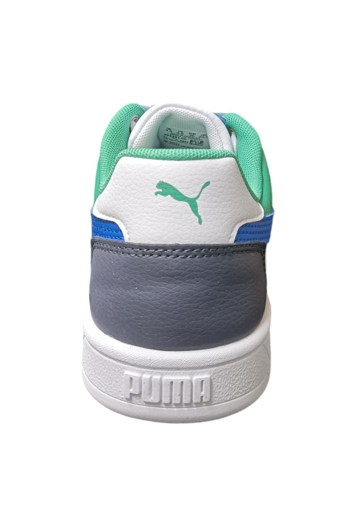 Scarpe sneakers Bambini e ragazzi PUMA CAVEN  bianco-nero-azzurro-verde 25-35 velcro/36-39 laccio in Ballerine Scarpetteria Gica - Trani, commercioVirtuoso.it