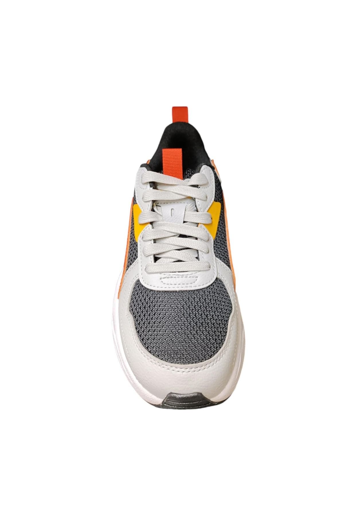 Scarpe sneakers Bambini e ragazzi PUMA TRINITY  grigio-rosso-nero-giallo 20-35 velcro/ 36-39 laccio in Ballerine Scarpetteria Gica - Trani, commercioVirtuoso.it