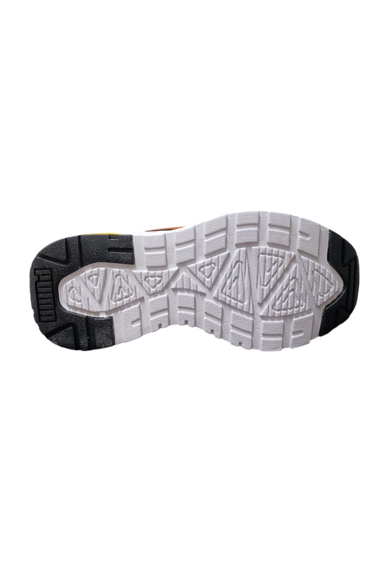 Scarpe sneakers Bambini e ragazzi PUMA TRINITY  grigio-rosso-nero-giallo 20-35 velcro/ 36-39 laccio in Ballerine Scarpetteria Gica - Trani, commercioVirtuoso.it