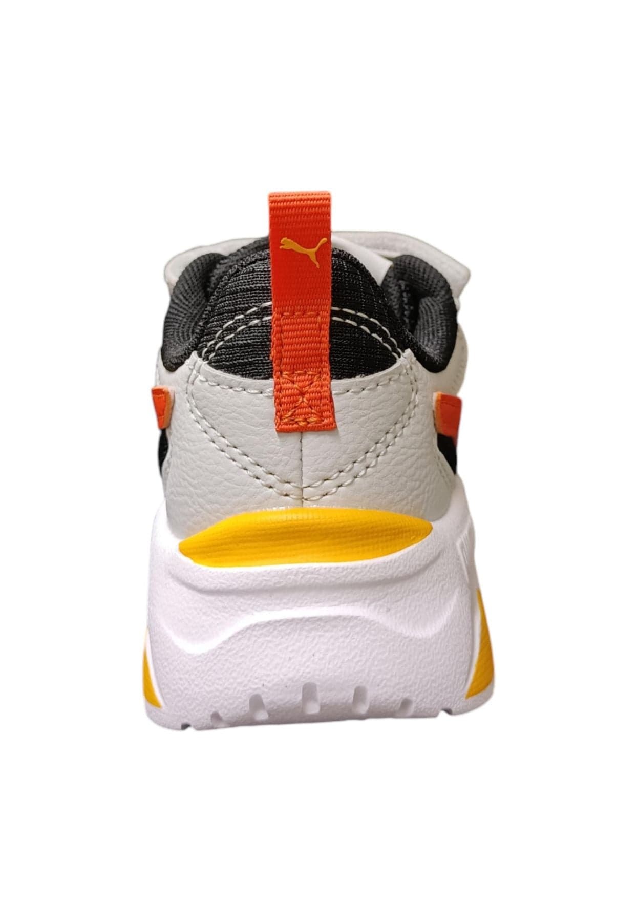 Scarpe sneakers Bambini e ragazzi PUMA TRINITY  grigio-rosso-nero-giallo 20-35 velcro/ 36-39 laccio in Ballerine Scarpetteria Gica - Trani, commercioVirtuoso.it