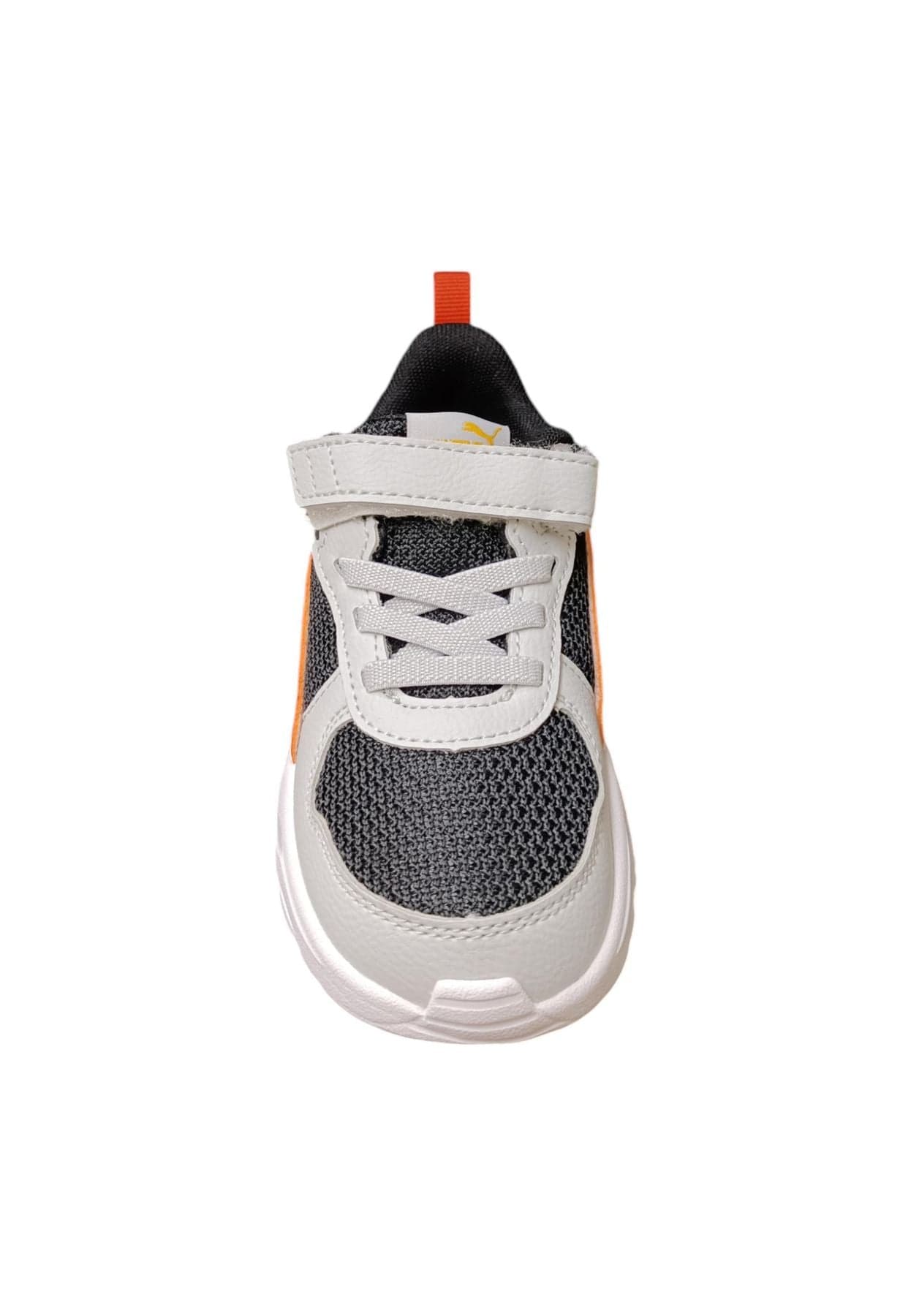 Scarpe sneakers Bambini e ragazzi PUMA TRINITY  grigio-rosso-nero-giallo 20-35 velcro/ 36-39 laccio in Ballerine Scarpetteria Gica - Trani, commercioVirtuoso.it