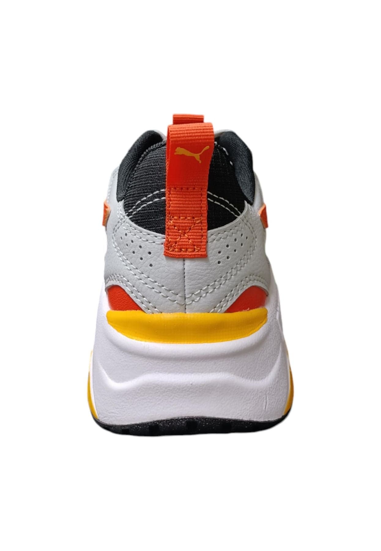 Scarpe sneakers Bambini e ragazzi PUMA TRINITY  grigio-rosso-nero-giallo 20-35 velcro/ 36-39 laccio in Ballerine Scarpetteria Gica - Trani, commercioVirtuoso.it