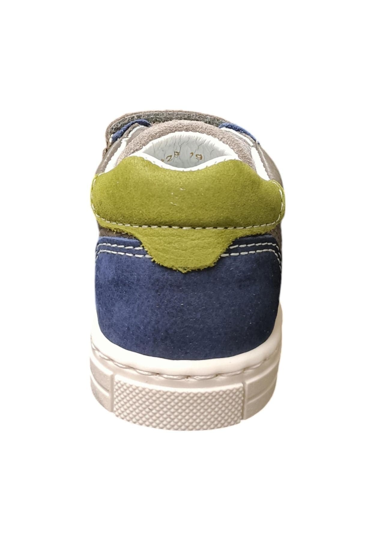 Scarpe sneakers Unisex bambini balocchi MINI  grigio-blue-verdone velcro in Ballerine Scarpetteria Gica - Trani, commercioVirtuoso.it