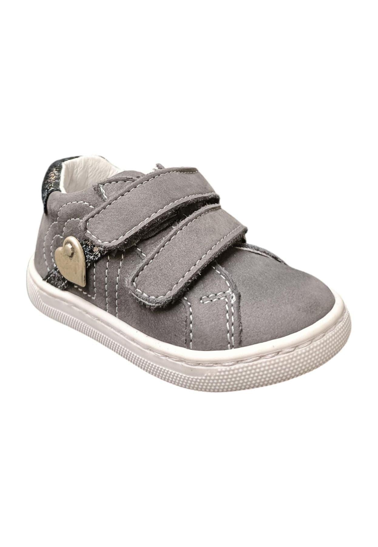 Scarpe sneakers bambina balocchi MINI  grigio laccio in Ballerine Scarpetteria Gica - Trani, commercioVirtuoso.it
