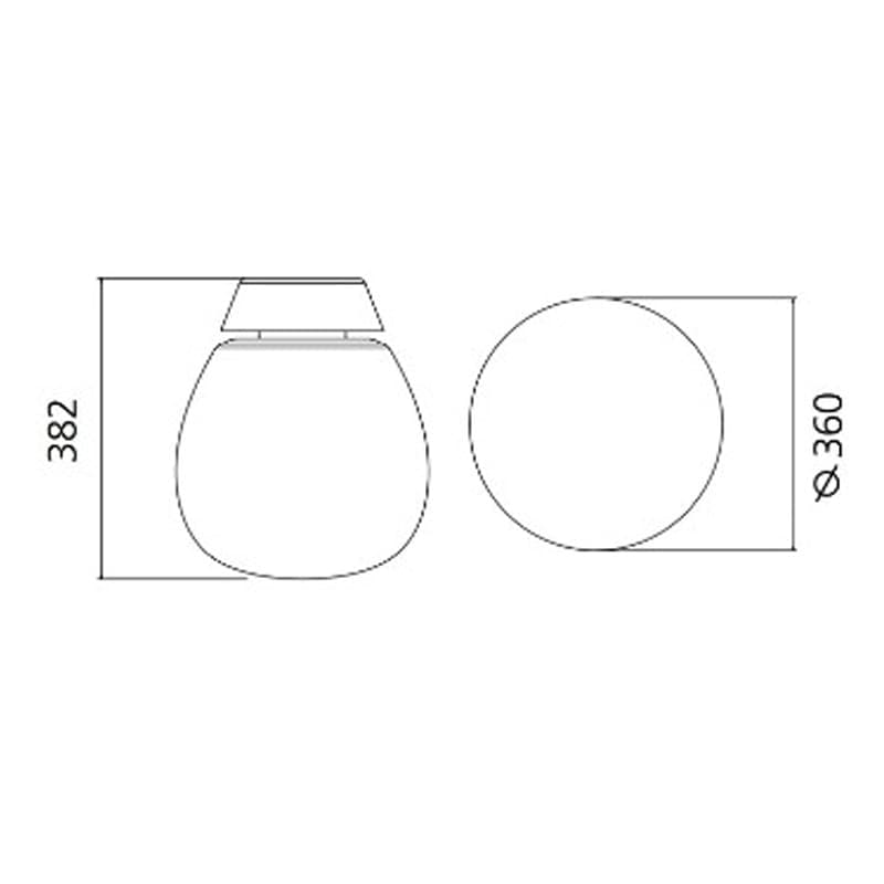 Artemide Empatia 36 Lampada da Soffitto o Parete - 3