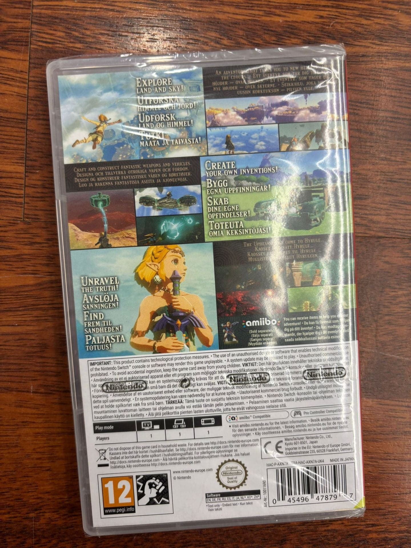 The Legend Of Zelda Tears Of The Kingdom Switch UK/SV/DA/FI - 6
