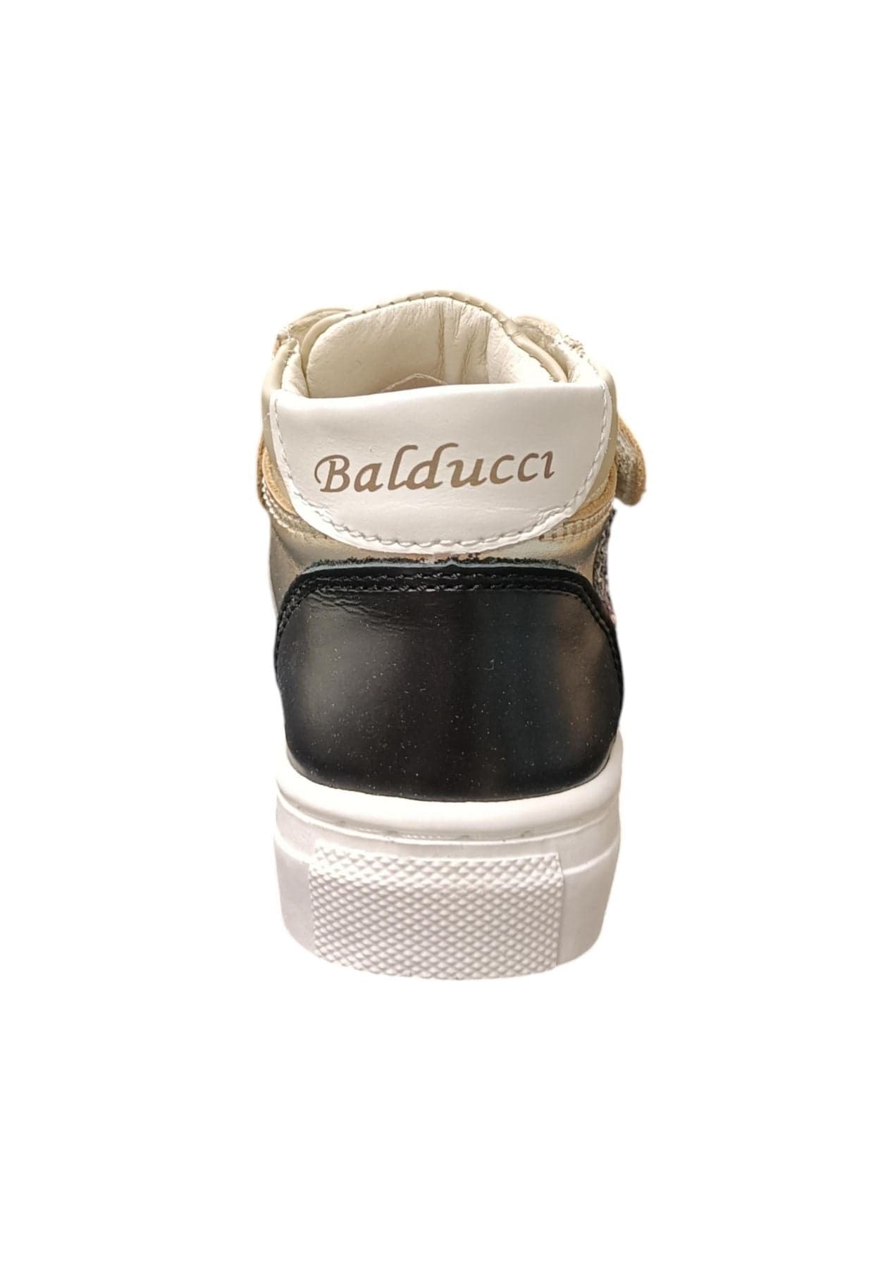Scarpe sneakers Bambine e ragazze balducci BUTTER  beige-oro-nero-multicolor laccio elastico e velcro in Ballerine Scarpetteria Gica - Trani, commercioVirtuoso.it