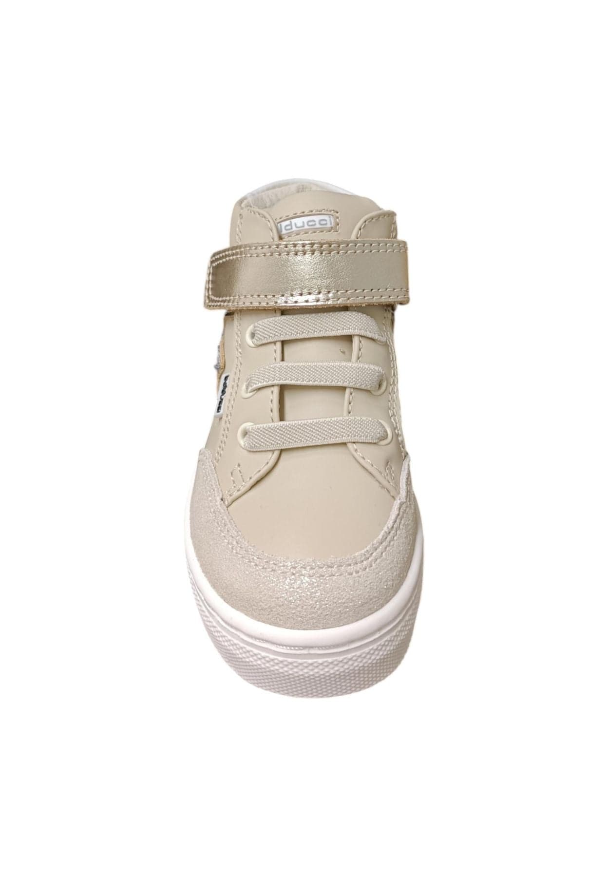 Scarpe sneakers Bambine e ragazze balducci BUTTER  beige-oro-nero-multicolor laccio elastico e velcro in Ballerine Scarpetteria Gica - Trani, commercioVirtuoso.it