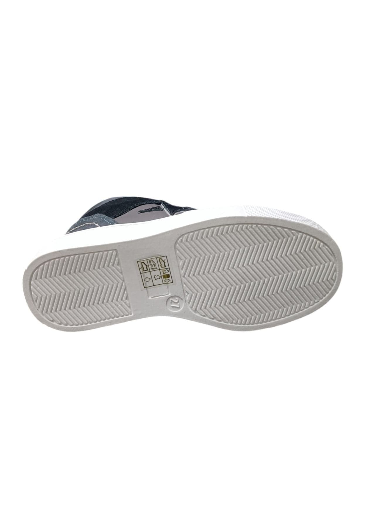 Scarpe sneakers Unisex bambini balducci BUTTER  grigio-nero laccio e zip laterale in Ballerine Scarpetteria Gica - Trani, commercioVirtuoso.it