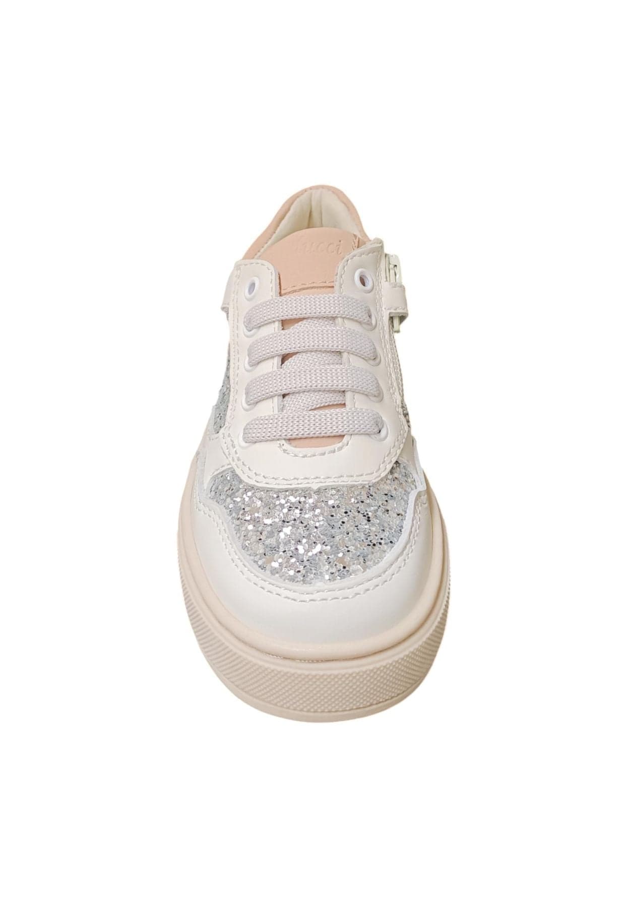 Scarpe sneakers Bambine e ragazze balducci KIABI  bianco-rosa laccio e zip laterale in Ballerine Scarpetteria Gica - Trani, commercioVirtuoso.it