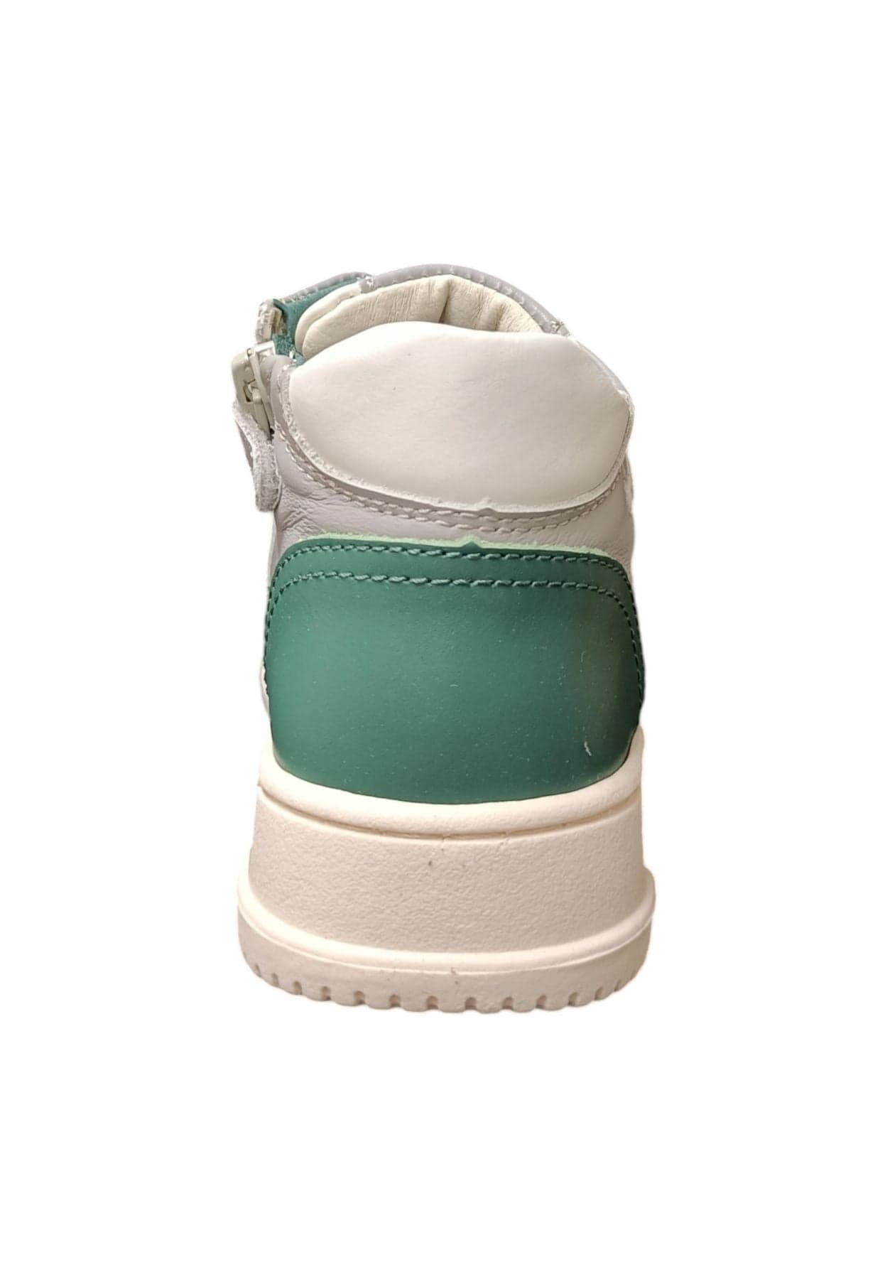 Scarpe sneakers Unisex bambini balducci OTRO  bianco-verdone-grigio laccio e zip laterale in Ballerine Scarpetteria Gica - Trani, commercioVirtuoso.it
