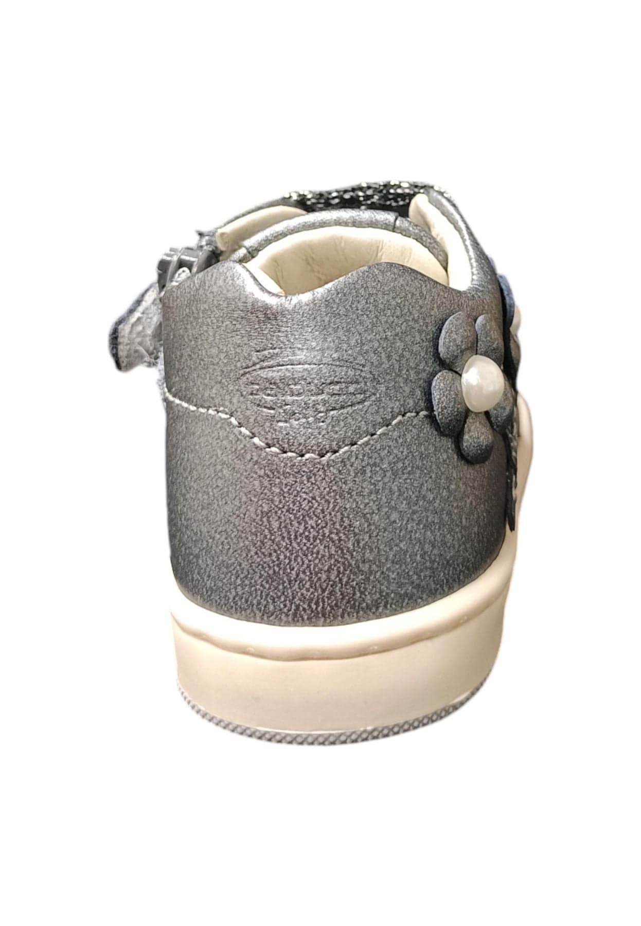 Scarpe sneakers bambina balducci cita  bianco-oro laccio e zip laterale in Ballerine Scarpetteria Gica - Trani, commercioVirtuoso.it