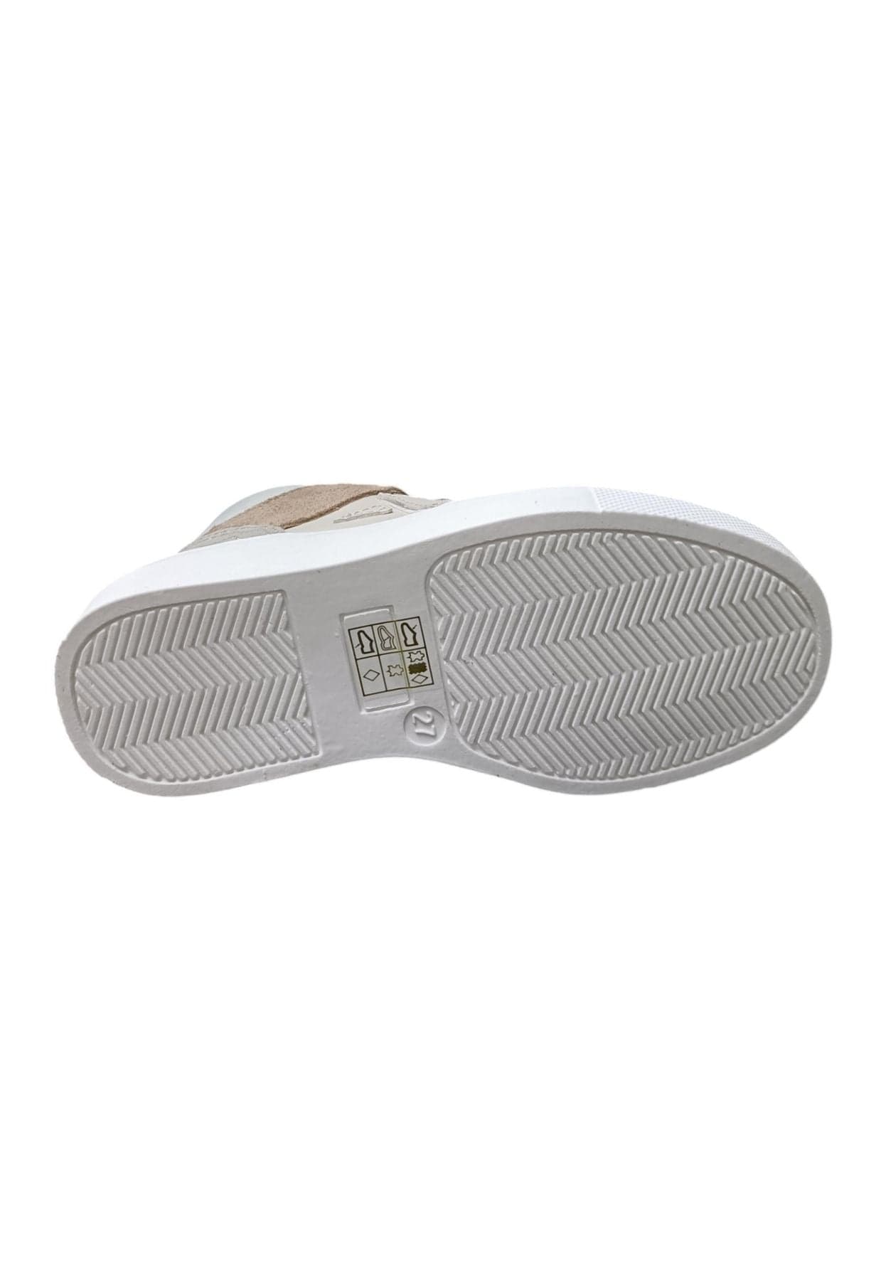Scarpe sneakers Unisex bambini balducci BUTTER  bianco-grigio-taupe laccio e zip laterale in Ballerine Scarpetteria Gica - Trani, commercioVirtuoso.it