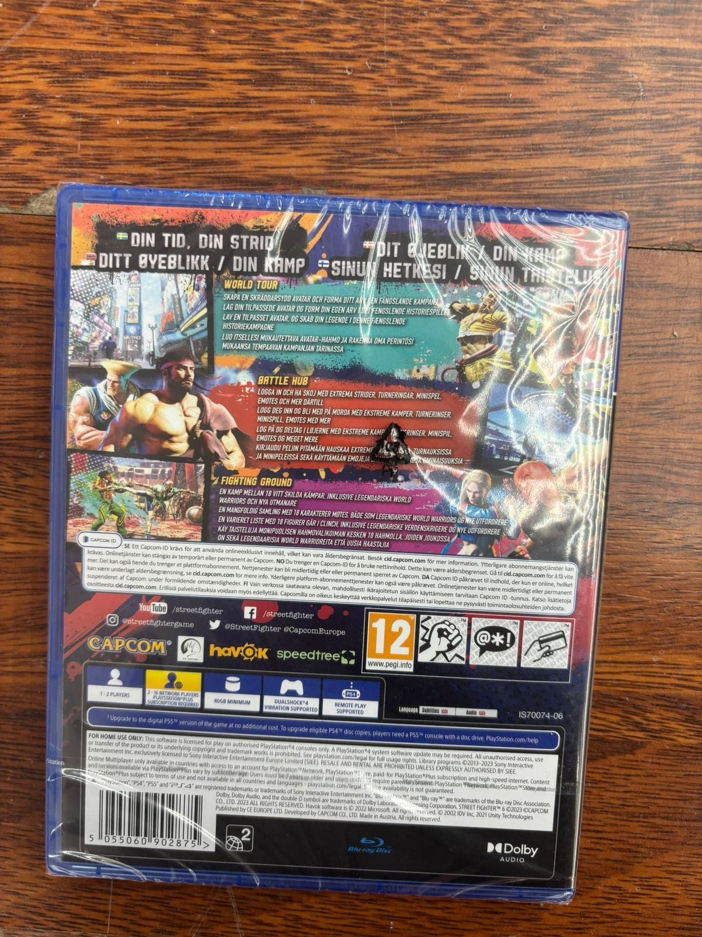 Street Fighter 6 PS4/PS5 SE/NO/DA/FI - 13
