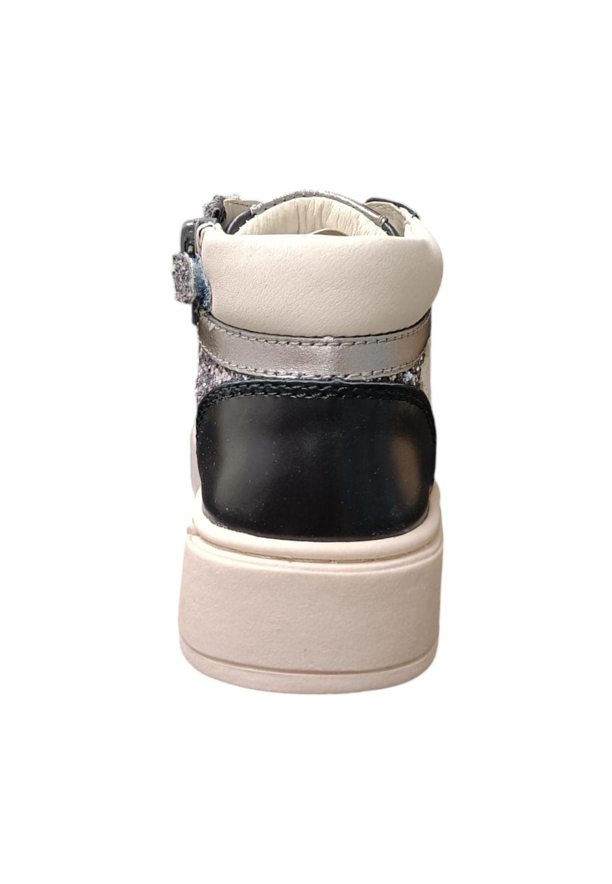 Scarpe sneakers Bambine e ragazze balducci KIABI  nero-argento laccio e zip laterale in Ballerine Scarpetteria Gica - Trani, commercioVirtuoso.it