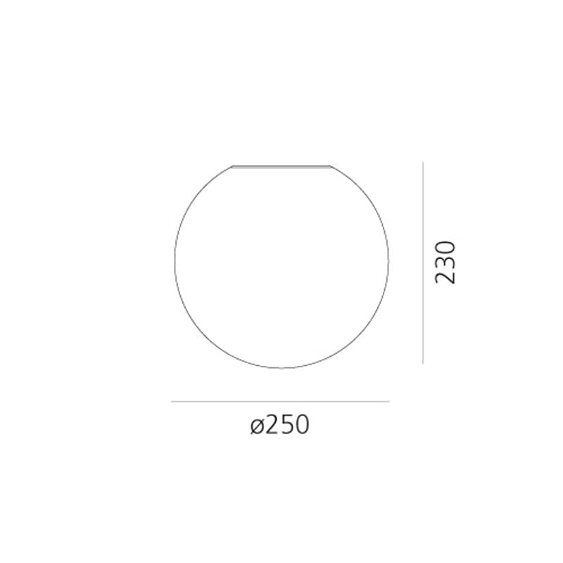 Artemide Dioscuri 25 Lampada da Parete/Soffitto - 3