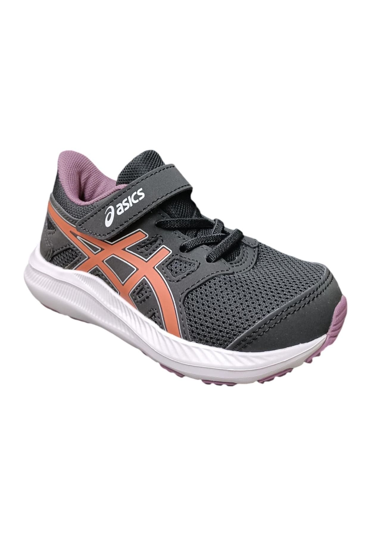 Scarpe sneakers Bambine e ragazze ASICS JOLT  nero-arancione laccio elastico e velcro in Ballerine Scarpetteria Gica - Trani, commercioVirtuoso.it