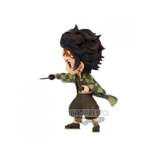 Statua Demon Slayer Kimetsu No Yaiba - Tanjiro Kamado Vol.B Q Posket Mini Figure - 2