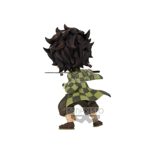 Statua Demon Slayer Kimetsu No Yaiba - Tanjiro Kamado Vol.B Q Posket Mini Figure - 3