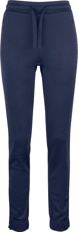 Pantaloni Tessuto Tecnico Blu tasche con Zip - 2
