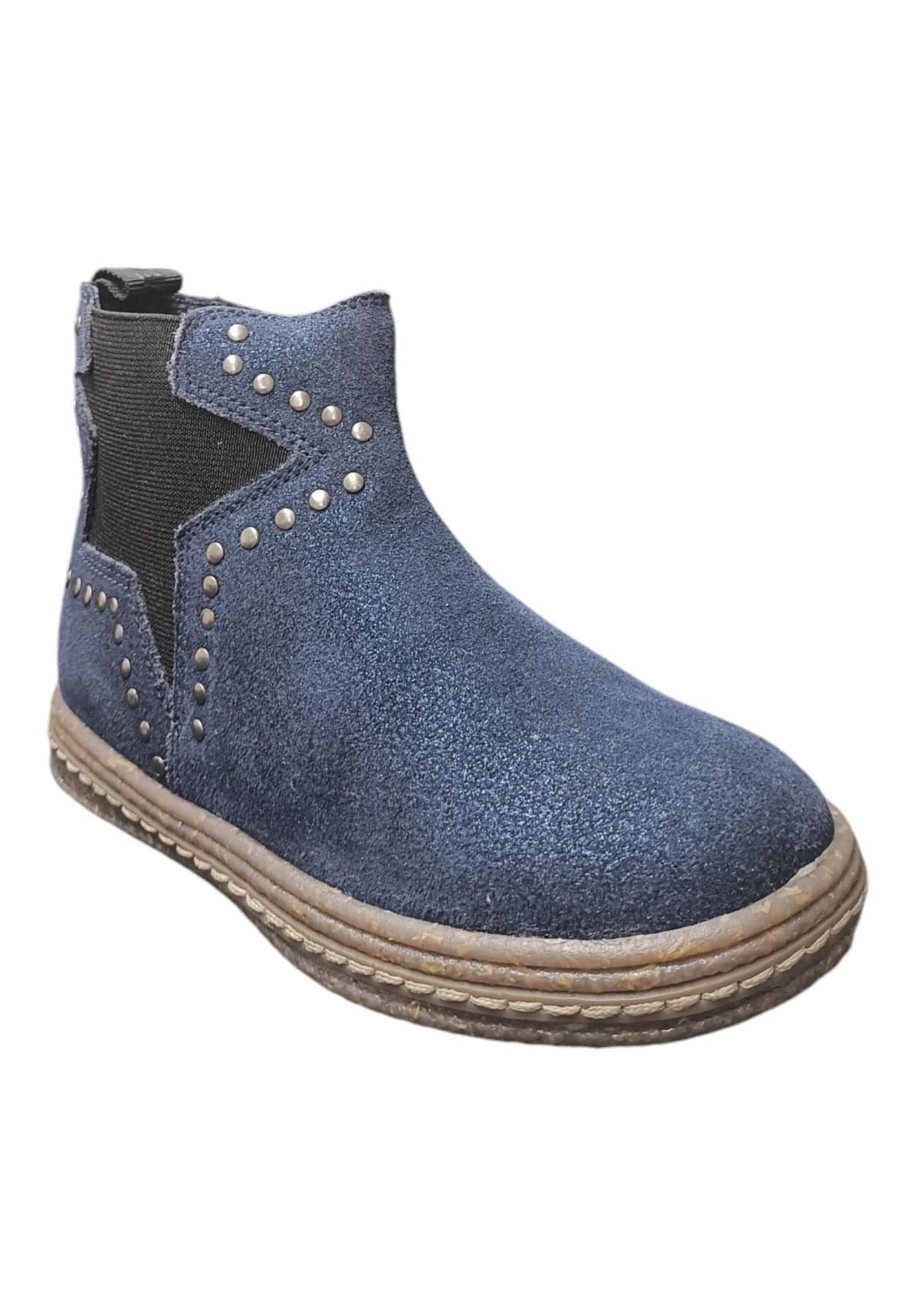 Stivaletto Bambine Gioseppo AJKA Blu con Zip - Scarpe Invernali Suede in Ballerine Scarpetteria Gica - Trani, commercioVirtuoso.it
