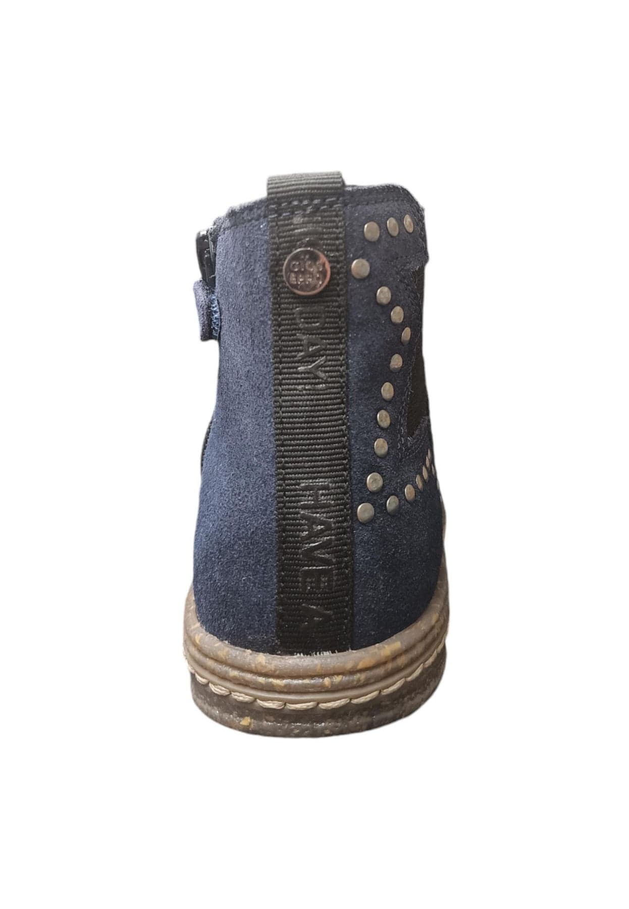 Stivaletto Bambine Gioseppo AJKA Blu con Zip - Scarpe Invernali Suede in Ballerine Scarpetteria Gica - Trani, commercioVirtuoso.it