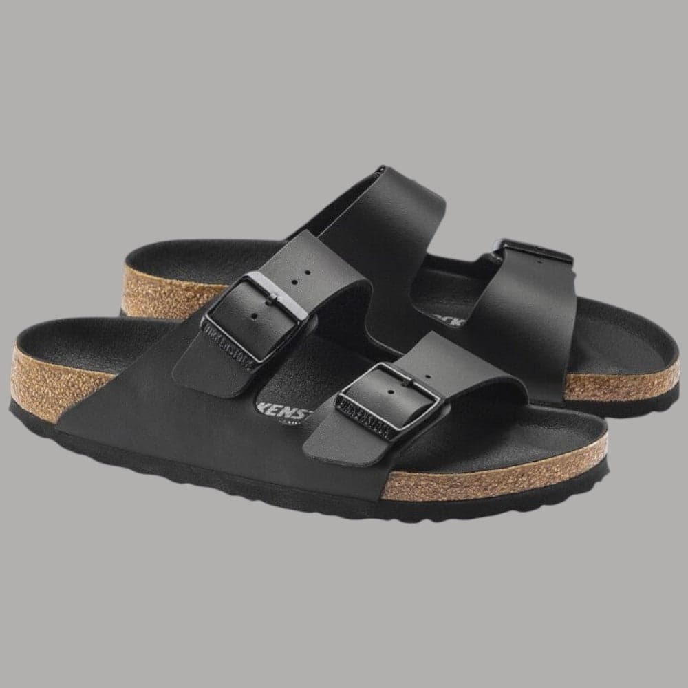 Birkenstock Ciabatte Arizona Triple Black Comfort Elegante in Sandali Prodotti di Classe - Nocera Superiore, commercioVirtuoso.it
