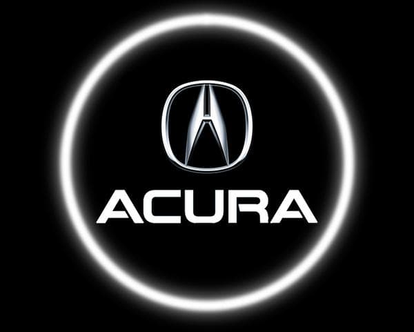 KIT LUCI LED SOTTOPORTA ACURA LOGO PROIETTORE CORTESIA LUCI TUNING AUTO UNIVERSALI - 4